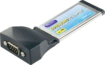 1 seriell port / Expresskort