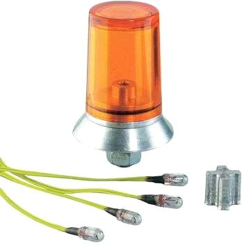 1:10 Roterande lampa, svängbar