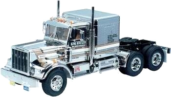 1:14 Tamiya Truck King Hauler Chrom