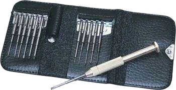 13-delars precisionsskruvmejselsats
