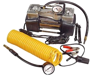 2-cylinders högeffektskompressor