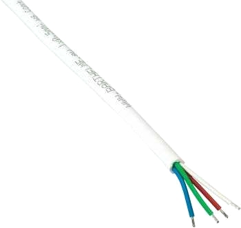 2 m rund RGB-kabel