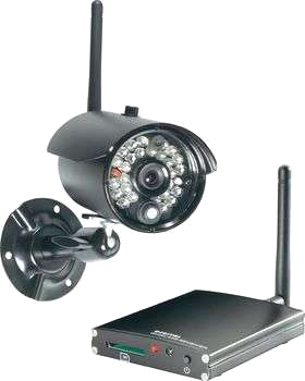 2,4 GHz digitalt trådlöst DVR-set