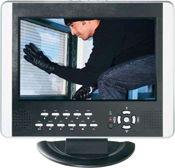 4-kanals 25,9 cm DVR-monitor
