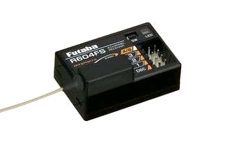 4-kanals mottagare R-604 FS 2,4 GHz