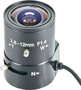 8,5/3'' CS-V-zoomobjektiv 2,8-12 mm autom. blä