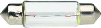8X31MM 12V 3W S7 CLEAR SIG. TUB. BULB