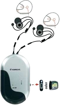 AE600 Intercom för Jethjälmar