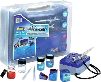 Airbrush Basic-set med kompressor
