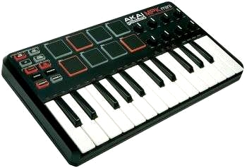 Akai MPKMini MIDI-styrenhet