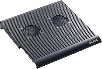 Akasa kylmatta för bärbar dator 15'' aluminium
