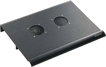 Akasa kylmatta för bärbar dator 17'' aluminium