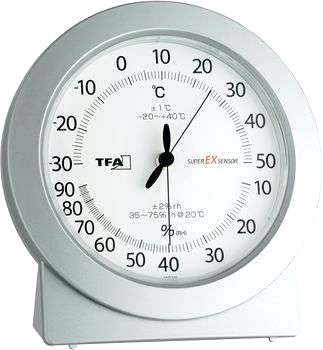 Analog precisionstermo-/hygrometer