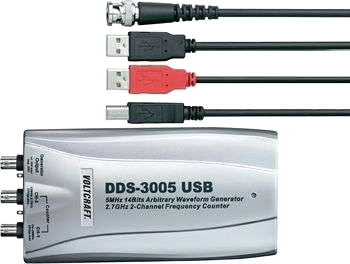 Arbiträr funktionsgenerator DDS-3005 USB
