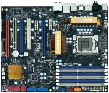 ASrock X58 Extreme moderkort sockel 1366