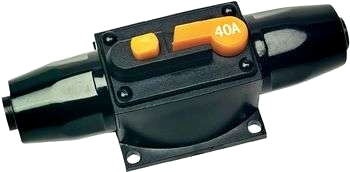 Automatsäkringshållare 40 A