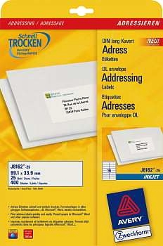 Avery Zweckform adressetiketter - 3