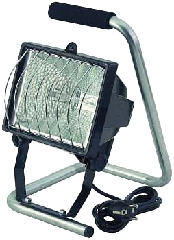 Bärbar halogenstrålkastare 500 W