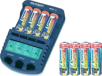 Batteriladdare/-underhållsladdare IPC-1