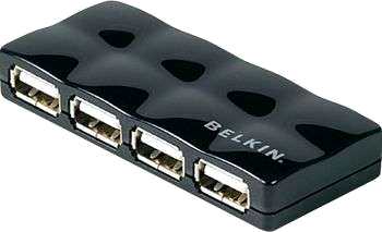 Belkin 4 ports nav med nätdel