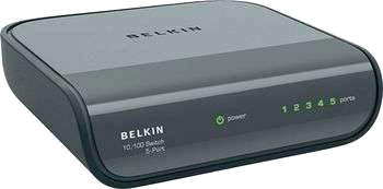 Belkin 5-portars nätverksswitch 10/100