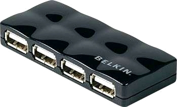 Belkin 7 ports nav med nätdel