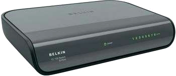 Belkin 8-portars nätverksswitch 10/100