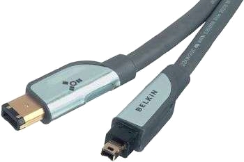 Belkin Fw-Kabel 4stift/6 stift premium 1,8 m