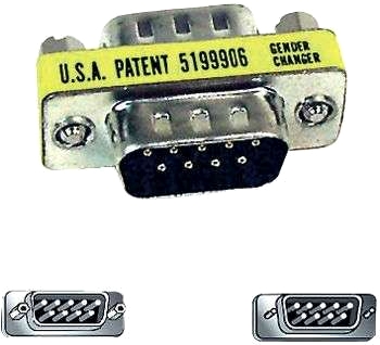 Belkin Serielladapter 9pol St/St kompakt