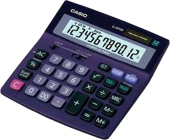 Bordsräknare Casio D-20TER
