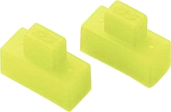 Brytarskydd, silikon, neongult