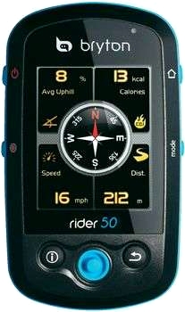 Bryton Rider 50E GPS-cykeldator
