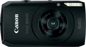 Canon IXUS 300 HS Digitalkamera, svart
