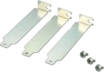 Conrad platskonsol med låg profil 3-pack