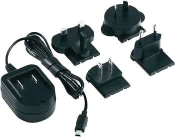 Contour HD nätenhet med nätadaptrar