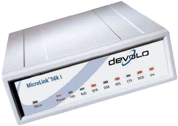 Devolo MicroLink 56k i analogt modem