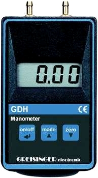 Digital finmanometer GDH 200-07