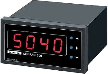 Digital inbyggnadsmätare MINIPAN 300 DC