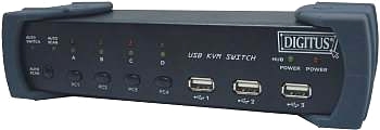 Digitus KVM-Switch DC-12201 4 Portar