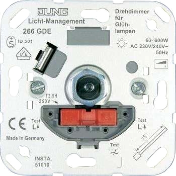 Dimmerinsats för resistiv last 60-600 W