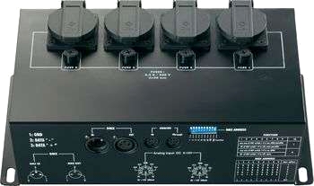 DMX-dimmerpack EDX-4