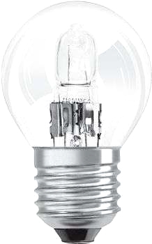 Energisparlampa halogen klotformad