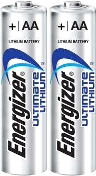 Energizer Hi Energy Litium R6-batteri, 2-pack