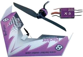 EP flygplansmodell SkyFighter - Combo ARF