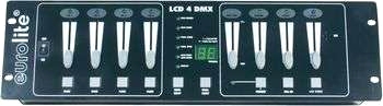 EUROLITE LCD-4 DMX-dimmerstyrning