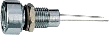 Extrastark LED?signallampa, krom
