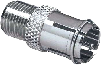 F-adapter anslutning/snabbkoppling