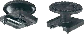 Fästen för bilmattor, 2-pack