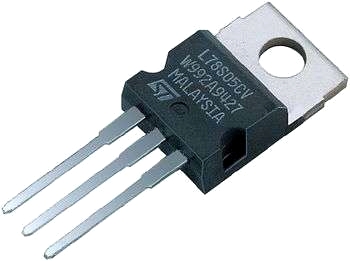 Fastspänningsregulator 2 A, positiv