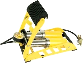 Fotluftpump dubbel